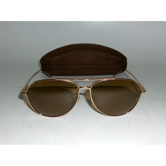 Tom Ford Other - Tom Ford CYRUS TF747 Titanium Sunglasses 30E 62mm Gold Brown Japan – Mens Large